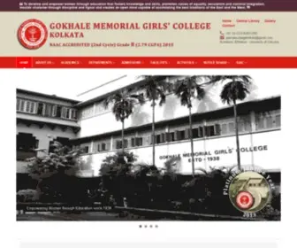 Gokhalecollegekolkata.edu.in(Gokhale Memorial Girls' College) Screenshot