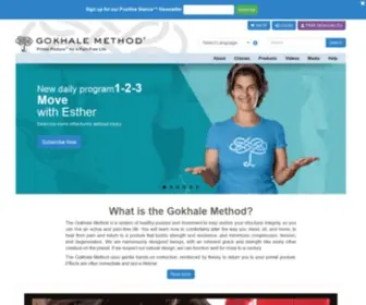 Gokhalemethod.com(Gokhale Method®) Screenshot