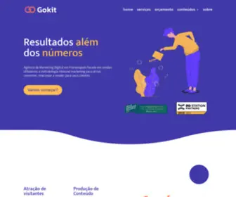 Gokit.com.br(Agência de Marketing Digital em Florianópolis) Screenshot