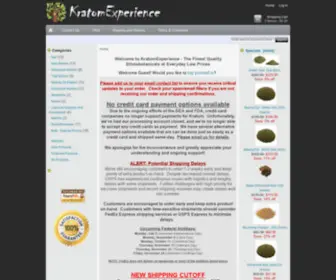 Gokratom.com(Kratom Experience) Screenshot