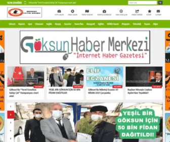 Goksunhabermerkezi.com(GÖKSUN) Screenshot