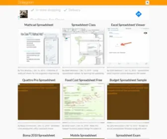Golagoon.com(Spreadsheet For Everyone) Screenshot