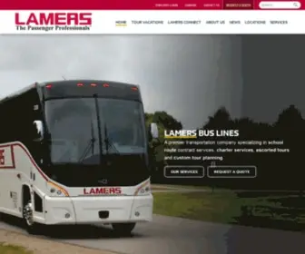 Golamers.com(Lamers Bus Lines) Screenshot