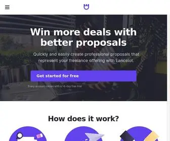 Golancelot.com(Modern Tools for Freelancers) Screenshot