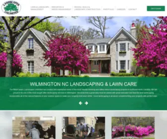 Golandscapesunlimited.com(Landscaping Wilmington NC) Screenshot