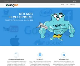 Golangme.com(Golang Development) Screenshot