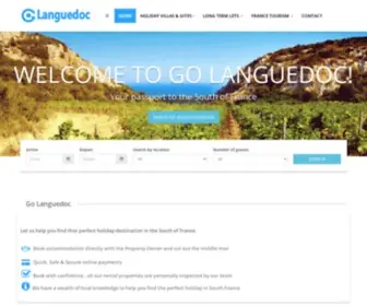 Golanguedoc.com(Go Languedoc) Screenshot