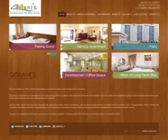 Golanirentals.com(Golani Properties) Screenshot