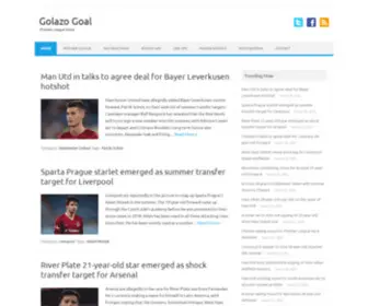 Golazogoal.com(Premier League News) Screenshot
