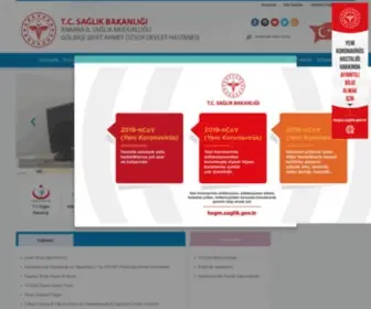 Golbasihastanesi.gov.tr(T.C. Sağlık Bakanlığı Gölbaşı Hasvak Devlet Hastanesi) Screenshot