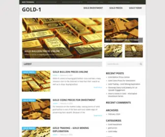 Gold-1News.xyz(Gold) Screenshot