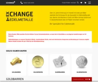Gold-Exchange.de(Gold Exchange) Screenshot
