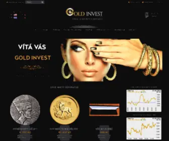 Gold-Invest.cz(Investiční zlato) Screenshot