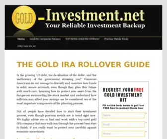Gold-Investment.net(Gold Investment) Screenshot