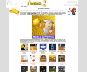 Gold-Miner-Games.com(Gold Miner) Screenshot