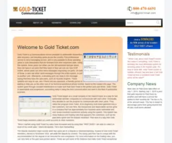 Gold-Ticket.com(Gold Ticket) Screenshot