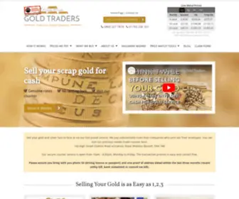 Gold-Traders.co.uk(Scrap Gold) Screenshot
