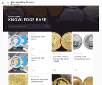 Goldadvert.com(Knowledge base) Screenshot