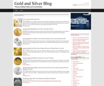 Goldandsilverblog.com(Gold and Silver Blog) Screenshot