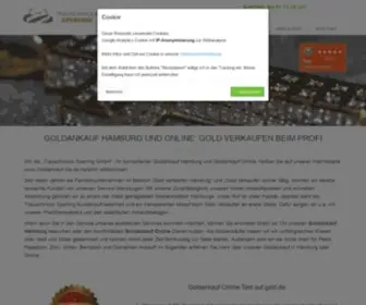 Goldankauf-GE.de(Goldankauf Hamburg & Gold verkaufen Hamburg beim Profi) Screenshot