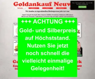 Goldankauf-Neuwied.de(Goldnkauf Neuwied) Screenshot