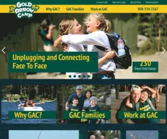 Goldarrowcamp.com(Gold Arrow Camp) Screenshot