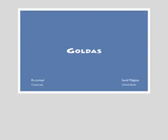 Goldas.com(Goldart Holding A.S) Screenshot