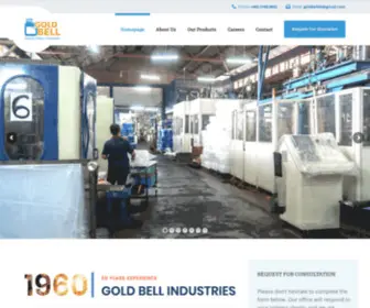 Goldbell.com.my(HDPE, HM Blow Moulding Bottle, LLDPE-LDPE Plastic Sheets, Roll and Bags) Screenshot