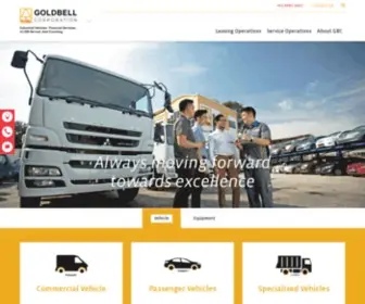 Goldbellcorp.com(About Goldbell Corporation) Screenshot