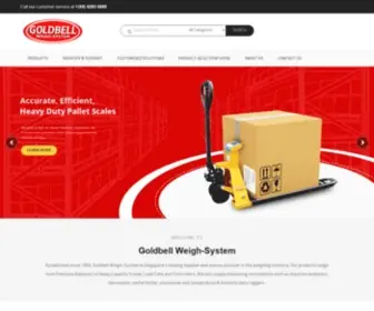 Goldbellweigh.com(Industrial Weighing Machine Scale in Singapore) Screenshot