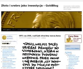 Goldblog.pl(Złoto) Screenshot