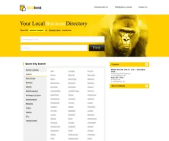 Goldbook.ca(Canadian Local Business Directory) Screenshot