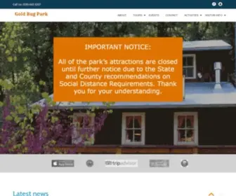 Goldbugpark.org(Gold Bug Park) Screenshot
