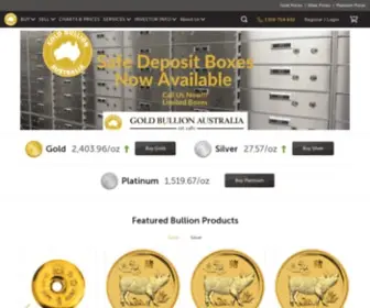 Goldbullionaustralia.com.au Screenshot