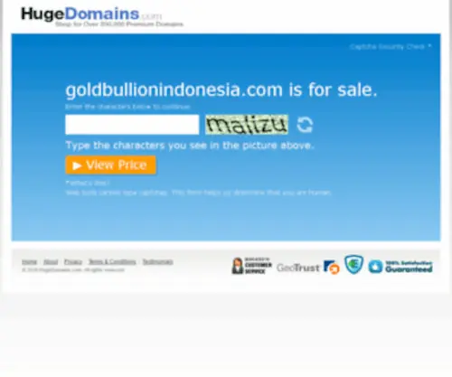 Goldbullionindonesia.com(Goldbullionindonesia) Screenshot