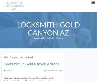 Goldcanyonazlocksmith.com(LOW RATES) Screenshot