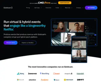 Goldcast.io(Revenue-driven event marketing platform) Screenshot