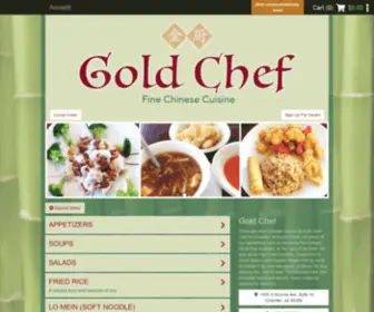 Goldchefchinese.com(Chandler, AZMenu & Order Online)) Screenshot