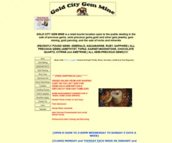Goldcityamusement.com(Gold City Gem Mine) Screenshot
