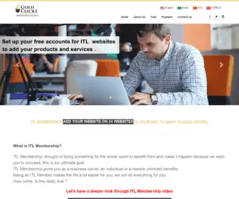 Goldclicks.info(Gold Clicks) Screenshot