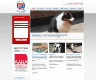 Goldcoastah.com(Our Pet Clinic) Screenshot