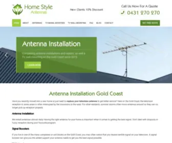 Goldcoastantennainstallation.com.au(TV Antenna Installation & Repair Gold Coast) Screenshot