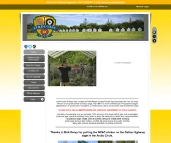 Goldcoastarchersclub.com(Gold Coast Archers Club My title) Screenshot