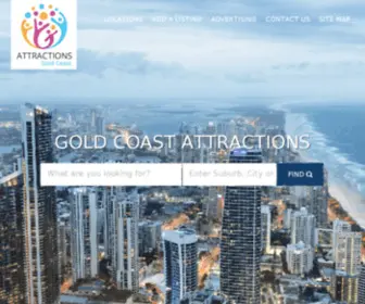 Goldcoastattractions.com(Gold Coast Attractions) Screenshot