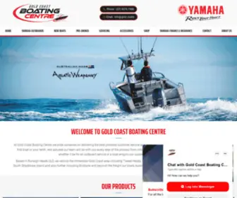 Goldcoastboatingcentre.com.au(Gold Coast Boating Centre) Screenshot