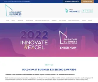 Goldcoastbusinessawards.com.au(Gold Coast Business Excellence Awards) Screenshot