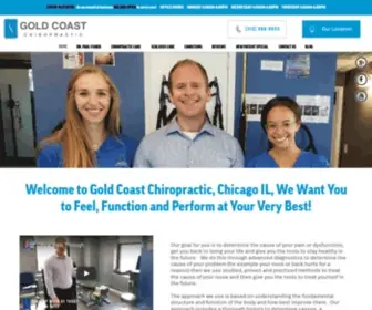 Goldcoastchiropractic.com(Gold Coast Chiropractic) Screenshot