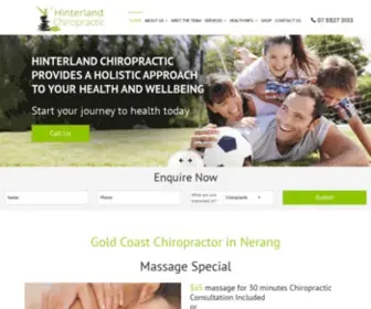 Goldcoastchiropractor.com(Gold Coast Chiropractor in Nerang) Screenshot