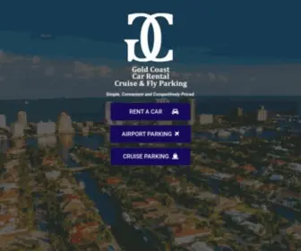 Goldcoastcruiseandflyparking.com(Gold Coast Car Rental and Cruise & Fly Parking) Screenshot