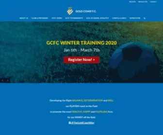 Goldcoastfc.org(Gold Coast FC) Screenshot